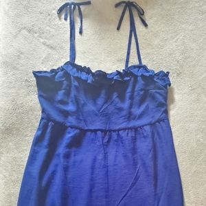 BCBG Paris Women's Tie Shoulder Midi Dress